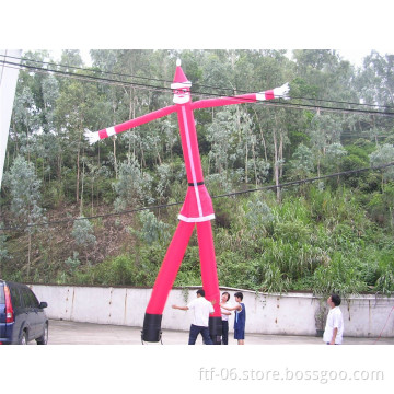 Santa air dancer